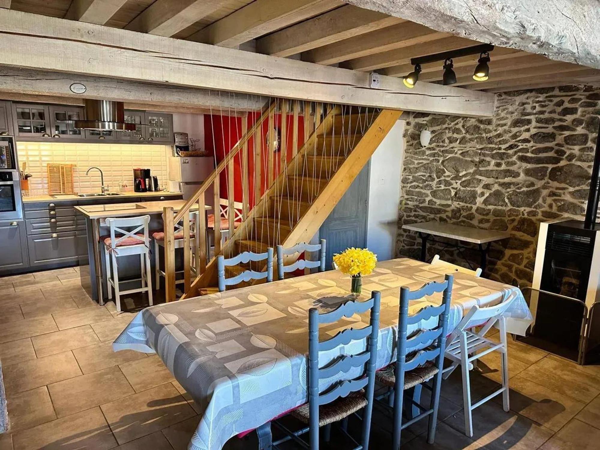 Chalet Confortable A Ascou Avec Vue Sur La Montagne Bagian luar foto